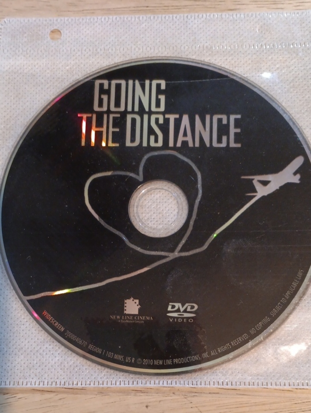 Going the Distance DVD *NO CASE*